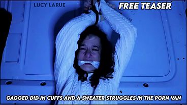 “Gagged DID in Cuffs and a Sweater Struggles in the Porn Van”