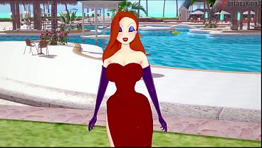 Jessica Rabbit POV bikini sex | Full & Pov version on Sheer & PTRN: Fantasyking3