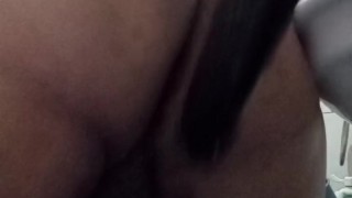 Me and my black dildo