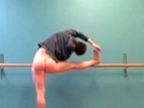 Muscular Hunks Practice Ballet in the Nude