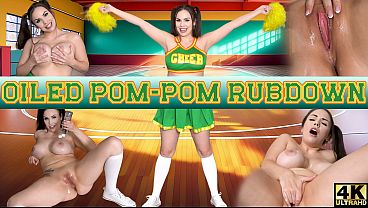 OILED POM-POM RUBDOWN – PREVIEW – ImMeganLive