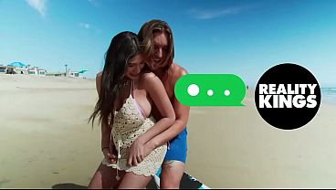 REALITY KINGS – Stunning Kendra Sunderland’s Big Natural Tits And Wet Pussy Get Worshipped By Mazee