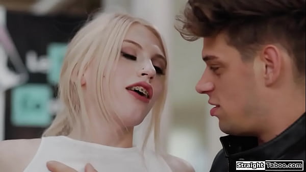 StraightTaboo.com – Small tits tgirl Izzy Wilde barebacked by friends stepbrother