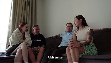 SWINGERS: Amateur Couple Swap With ANAL