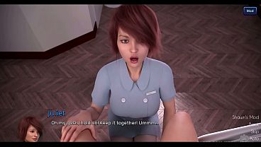 The Awakening – Nurse Juliet Giving Handjob and Blowjob to Xavier