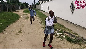 Ÿôüñg student runs into the bedroom begging for sex. Enjoy on 4k