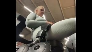 Extreme fucking anal in the gym with jucielussie