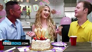 Natural Titted Petite Stepdaughter Daisy Lavoy Seduces And Rides Her Stepdaddy