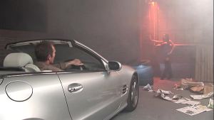 Romana Ryder Hugs The Hood Of His Sports Car As He Takes Her Pussy
