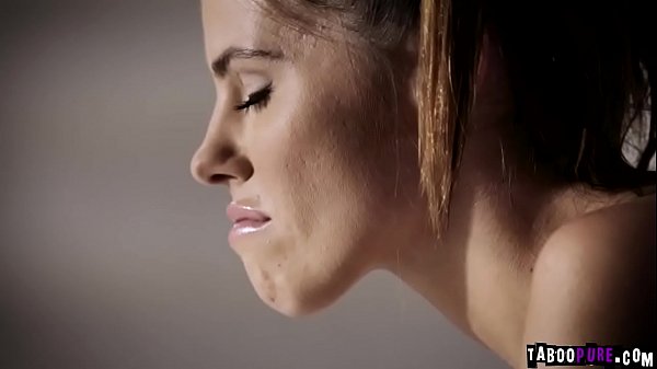 Adriana Chechik mouth fed by a big meat