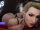 Brunette is shafted in a 3D fucking