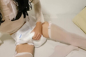 Cum With Me Faggot Diaper Sissy Joi