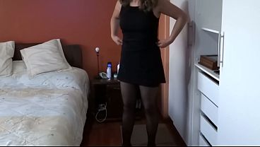 I dress up in lingerie so my stepson can enjoy me for the first time and cum in my ass.