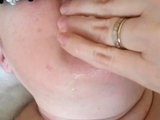 Czech amateur blowjob and fucking POV in public